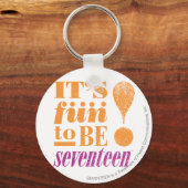 Fun. 2 B 17-Oranje Sleutelhanger (Voorkant)