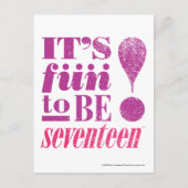 Fun 2 B 17-Purple Briefkaart (Voorkant)