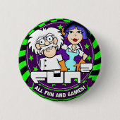 Fun. 2 ronde button 5,7 cm (Voorkant)