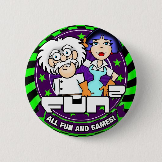 Fun. 2 ronde button 5,7 cm (Voorkant)