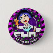 Fun. 2 ronde button 5,7 cm (Voorkant)