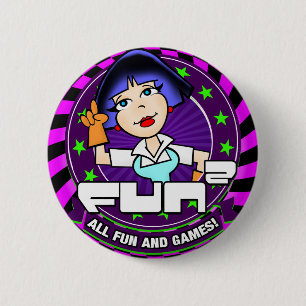 Fun. 2 ronde button 5,7 cm