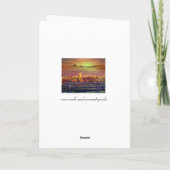 Fun 40th Birthday Wine Wenskaart Kaart (Achterkant)