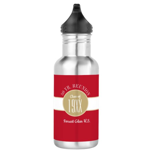 Fun! 50-jaars reünie WATERFLES Waterfles (Rechts)