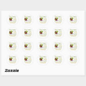 Fun 60th Birthday Gifts Ronde Sticker (Vel)