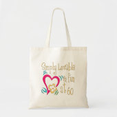 Fun 60th Birthday Gifts Tote Bag (Voorkant)