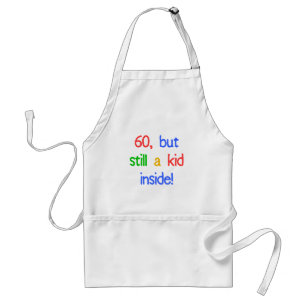 Fun 60th Birthday Humor Standaard Schort
