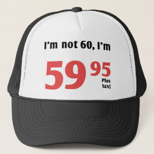 Fun 60th Birthday Plus Tax Trucker Pet