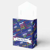 Fun 80th Birthday Party Personalized Monogram Bedankdoosjes (Geopend)