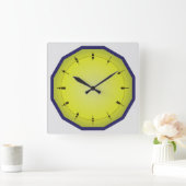 Fun Abacus Style met 12 zijden Vierkante Klok (Huis)