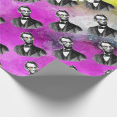 Fun Abraham Lincoln in Shades Cadeaupapier (Hoek)
