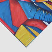 Fun Abstract Artsy Little Elephant Tissuepapier (Detail)