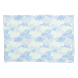 Fun Abstract modern cloudpatroon voor regenval Kussensloop