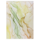 Fun Abstract pasta Green Beige Tablecloth Tafelkleed (Voorkant)