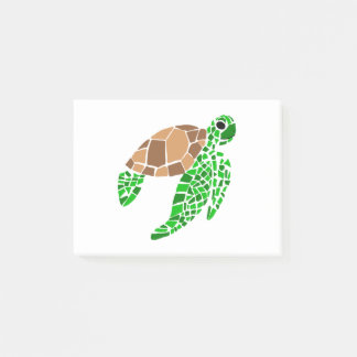 Fun Abstract Zee Turtle Post-it® Notes