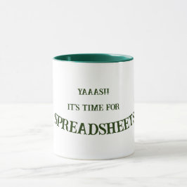 Fun Accountant Data Analist Happy Spreadsheet Team Mok