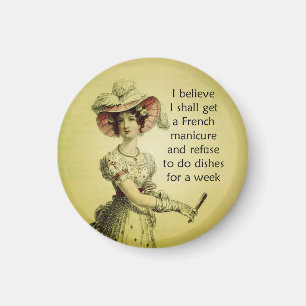 Fun Ackerman Woman Magnet voor haar