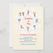 Fun Activities Invitation Kaart (Voorkant)