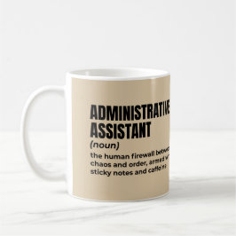 Fun Administratieve Assistent Definitie Koffiemok