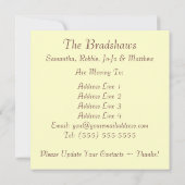 Fun adreswijziging kaart (Achterkant)