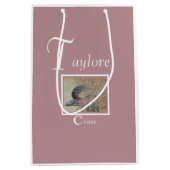 Fun African Crane Medium Cadeauzakje (Voorkant)