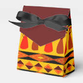 Fun African Tribal Patroonpatroonpartij Bedankdoosjes (Voorkant Zijde)