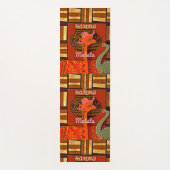 Fun African Wild Stretch Yogamat (Voorkant)