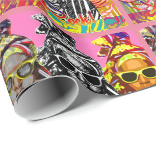 Fun Afrikaanse Mode Cadeaupapier