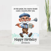 *~* Fun Age Man AP94 Beste Golfer Verjaardag Kaart (Voorkant)