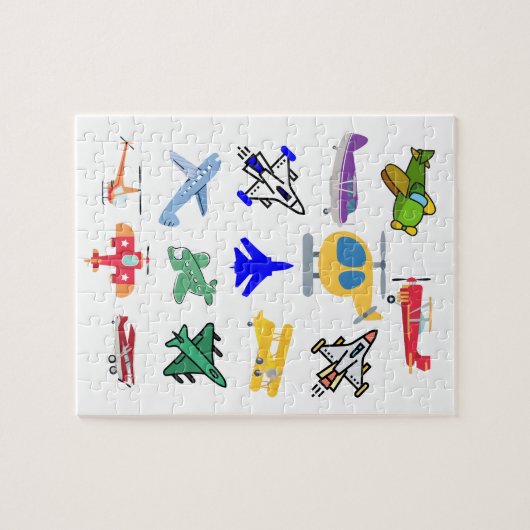 Fun Air Craft Legpuzzel (Horizontaal)
