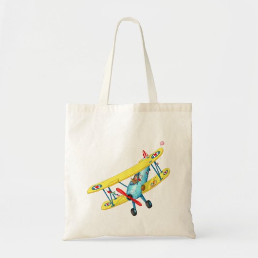 Fun Airplane Bag Tote Bag (Voorkant)