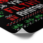 Fun Alone Thuis Films Vrolijk Kerstmis Je Filty Poster (Hoek)