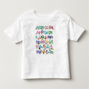 Fun Alphabet Kinder Shirts