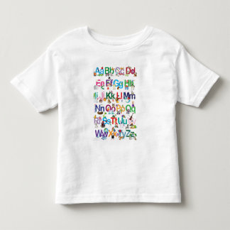 Fun Alphabet Kinder Shirts