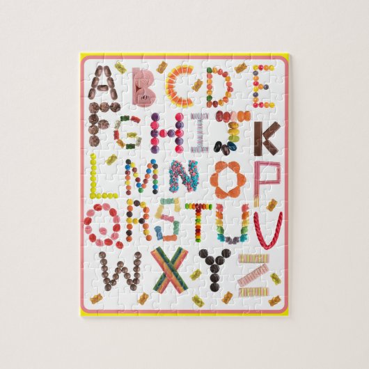 Fun Alphabet Legpuzzel (Verticaal)