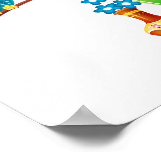 Fun Alphabet Poster (Hoek)