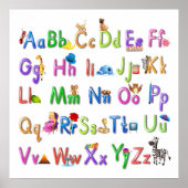 Fun Alphabet Poster (Voorkant)
