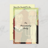 FUN ~ Amerikaanse Gotische verjaardagsfeest uitnod Kaart (Voorkant / Achterkant)