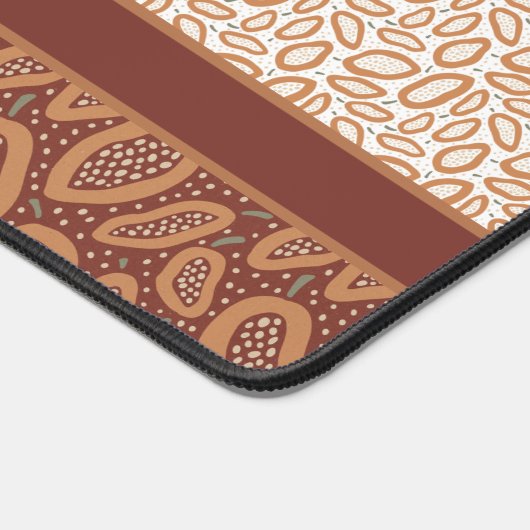 Fun Amoba-vormen met monogram Bureaumat (Hoek)