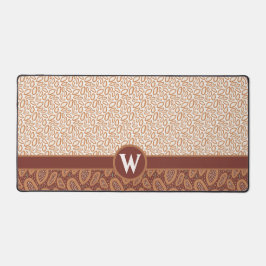 Fun Amoba-vormen met monogram Bureaumat