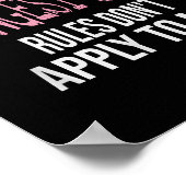 Fun & Humor Quotes & I'm The Youngest Chil Poster (Hoek)