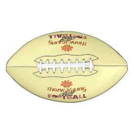 Fun and Catchy Thanksgiving Design Football