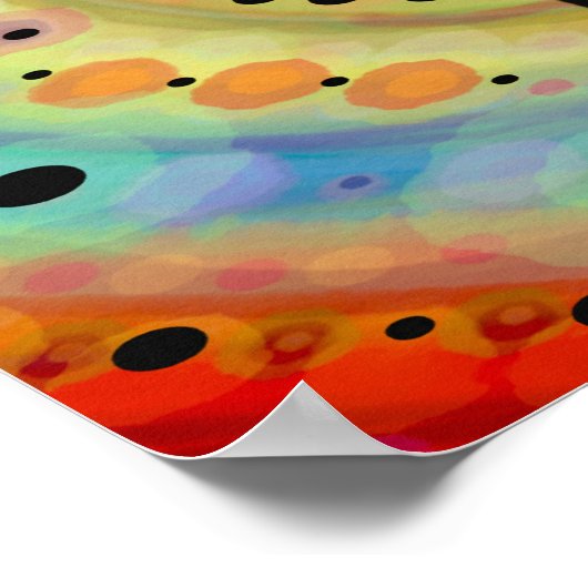 Fun and Cheerful Celebrate Today Poster (Hoek)