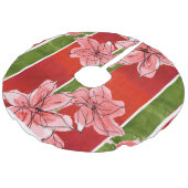 FUN AND FABULOUS CHRISTMAS TREE SKIRT IMITATIE LINNEN KERSTBOOM KLEED (Gekanteld)