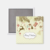 Fun and Festive kerstsierents Magnet (Voorkant / Achterkant)