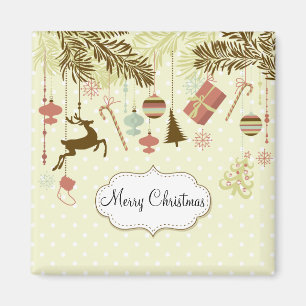 Fun and Festive kerstsierents Magnet