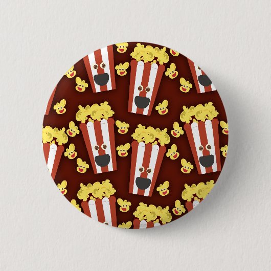 Fun and Fresh Movie Popcorn Ronde Button 5,7 Cm (Voorkant)