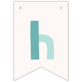 Fun and Funky Typography Happy Easter Vlaggetjes (Derde vlag)