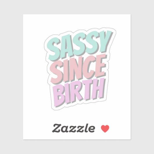 Fun and Quirky Sticker  (Vel)