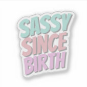 Fun and Quirky Sticker  (Voorkant)